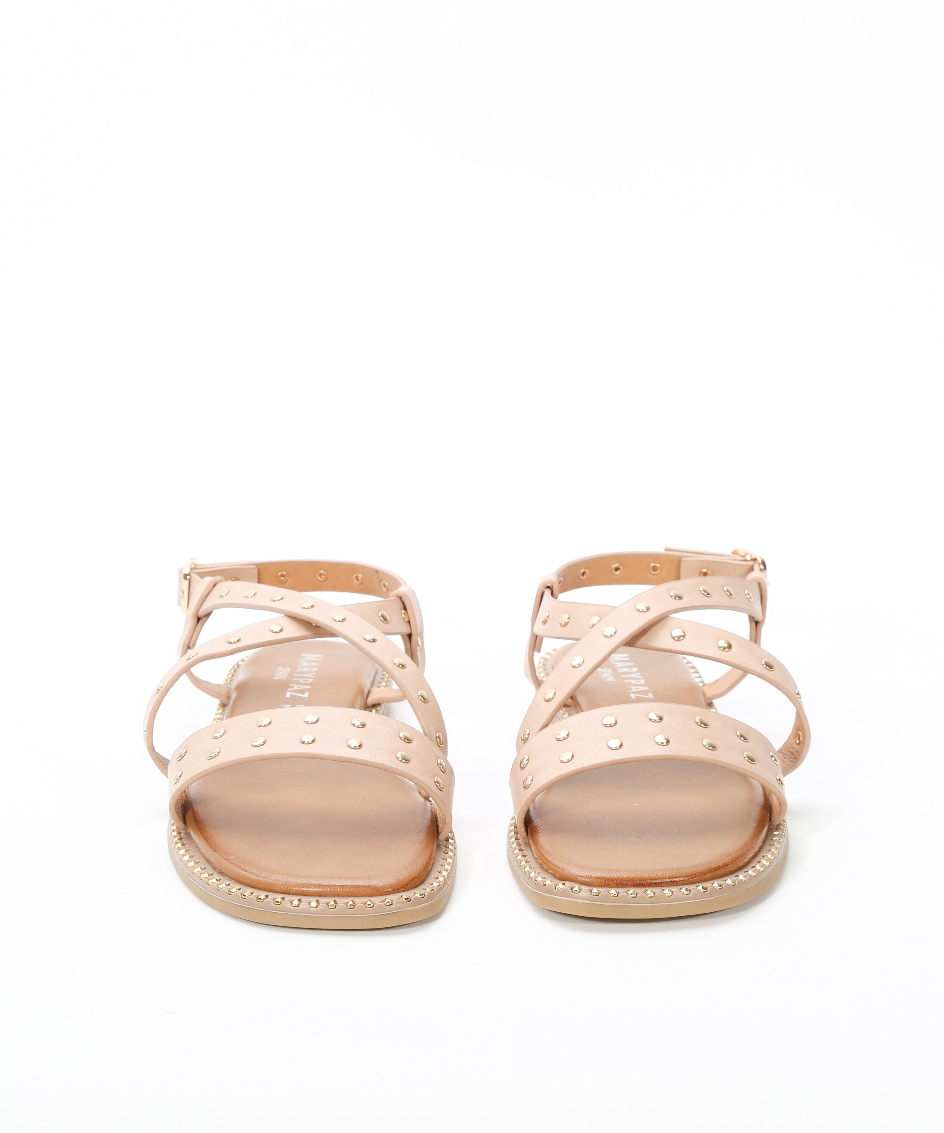 Sandalia plana tachas image number null